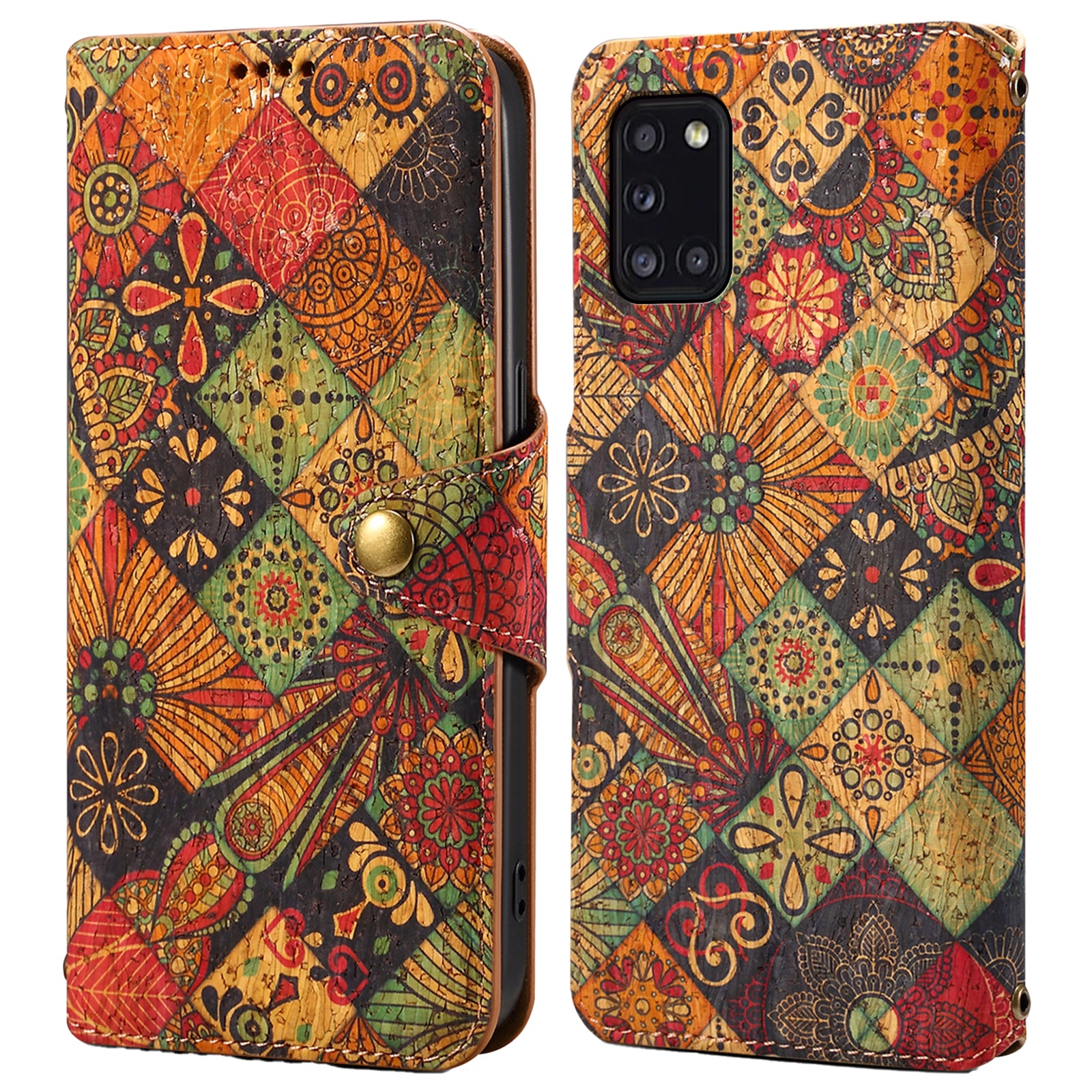 For Samsung Galaxy A31 Case Flower Pattern Folio PU Leather Dropproof Phone Cover For Samsung Galaxy A31 Case Flower Pattern Folio PU Leather Dropproof Phone Cover